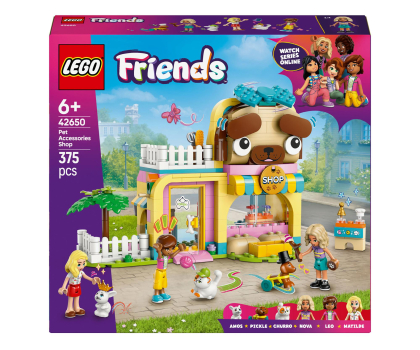 Klocki LEGO® LEGO Friends 42650 Sklep z akcesoriami dla zwierząt